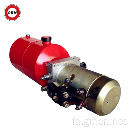 واحدهای برق کمکی هیدرولیک تک اثره 12 ولت 24 ولت DC